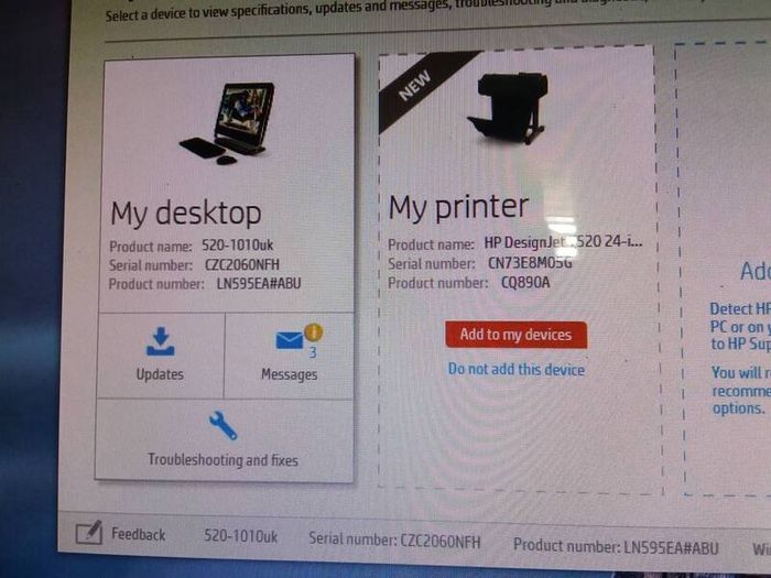 desktop hp all pc