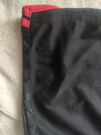 RARE  Vintage O'Neills Mourne Shadow Stripe Shorts  Black/Red
