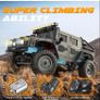 1:12 Scale All-Terrain Remote Control Car, 4WD RC Cars with 2.4 GHz, RC Climbing Truck, IPX4 Waterproof Off-Road Vehicle with Two Rechargeable Batteries, for Kids Teens Adults Image 6