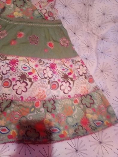 next beautiful green flowery Summer dress