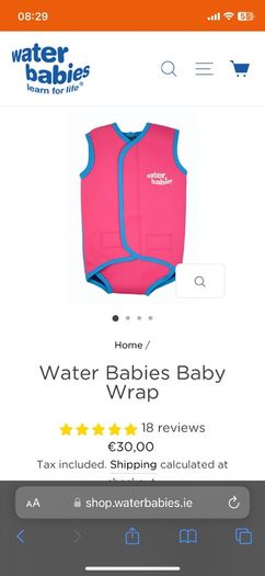 Water Babies Swim Wrap