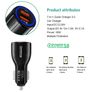 Car Charger USB C Lighter USB Charger, 2 Ports Car Charger Mobile Phone, Quick Charge PD Ports and QC 3.0 Compatible with iPhone13, iPad Samsung Galaxy,Huawei, Xiaomi, Tablet Image 2