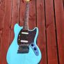 Fender Japan '69 Reissue Mustang Sonic Blue (Delivery available) Image 2