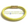 LOUIS VUITTON Keep It Lezard Bracelet in Pistache Image 4