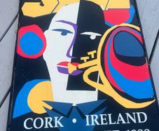 Original Guinness Jazz Poster /Sign from 1990