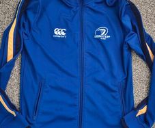 leinster rugby small adults jacket zip top