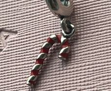 Pandora Candy Cane Dangle