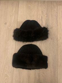 Womens Black Winter Hats