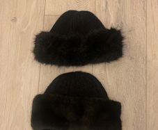 Womens Black Winter Hats