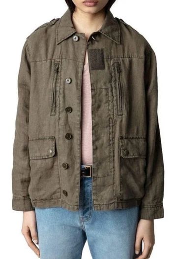 Zadig and Voltaire Ladies Linen Jacket XS