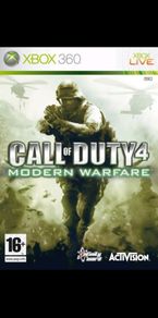 Xbox 360 call of duty 4