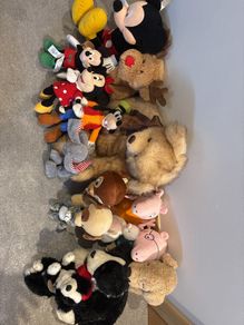 Collection of soft toys