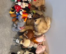 Collection of soft toys