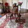 Round Oak Dining Table Image 2