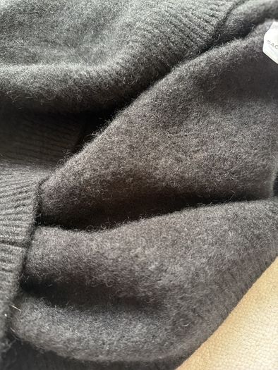 From Future black cashmere jumper size M