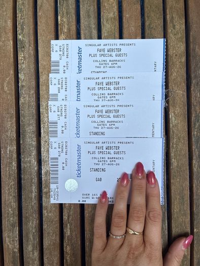 Faye Webster Tickets (4)