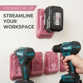 Makita Wall Mounts / Holders for Battery and Tools (18V/14.4V LXT)
