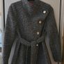 GUESS Elegant Belted Tweed Coat Size S / UK 8 Image 2