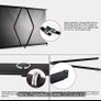 Projector & 50inch Portable Projector Screen Image 9