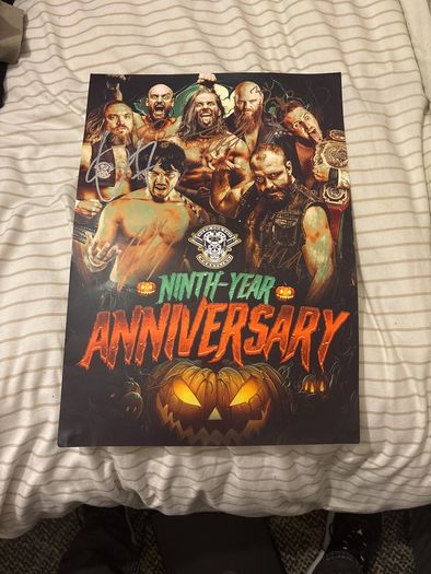 OTT 9th Anniversary signed poster