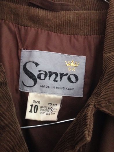 Funky  authentic vintage coat ( 1960/70's)