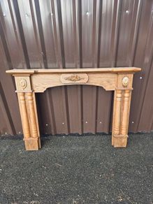 Wooden Fireplace surround