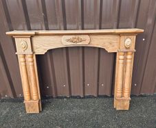 Wooden Fireplace surround