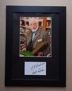 J. P. Donleavy autograph Irish writer THE GINGER MAN