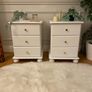 Two Solid Wood Bedside Lockers ON HOLD Image 3
