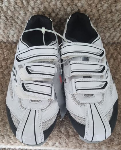 Crivic Cyling Shoes Size UK4 (EU37) & Set of Shimano SPD SM SH-56 Cleat Set. (Brand New Never used).