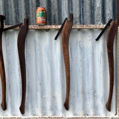 4 Old table legs