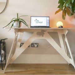 Desk - Flying Elephant collapsible desk with standing module