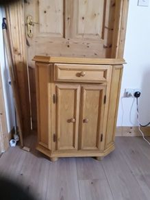 wooden unit