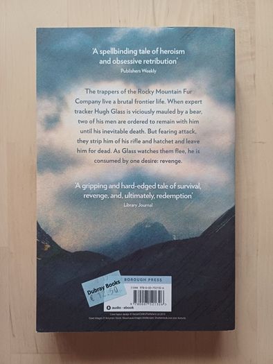 The Revenant by Michael Punke (Revenge Thriller Paperback 2015)
