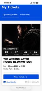 The weekend ticket pitch