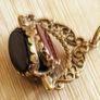 Victorian 3,stone spinner Pendant Image 2