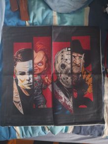 brand new horror pillow case covers 18x18 cm