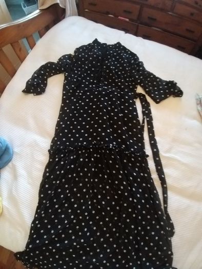 Polka Dot Maxi Dress