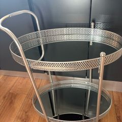 Chrome Drinks Trolly