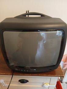 Vintage Philips 14" Portable CRT TV