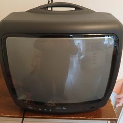 Vintage Philips 14" Portable CRT TV