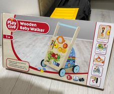 Brand new wooden baby walker