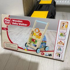 Brand new wooden baby walker