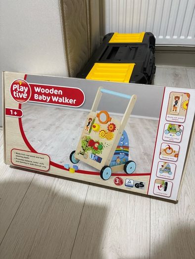 Brand new wooden baby walker