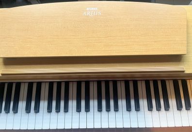 YAMAHA AURIS PIANO with adjustable piano stool