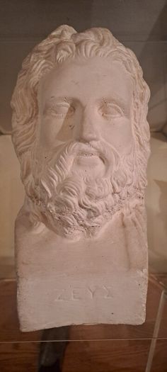 Plaster Bust Zeus