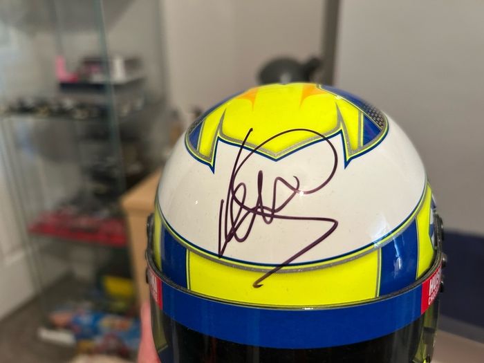 Lando Norris Signed 1/2 McLaren Helmet