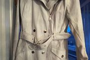 River Island Leather Effect Coat