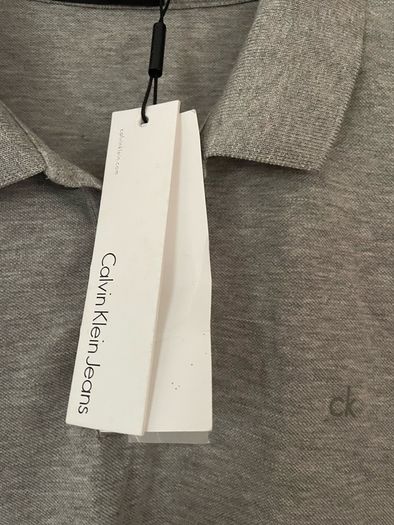 Calvin Klein polo shirt grey size xxl - New