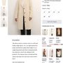 Danish brand Kaffe - Teddy Coat - Warm off white colour - Size DK 40 UK 12 - BNWT RRP 150 Image 5